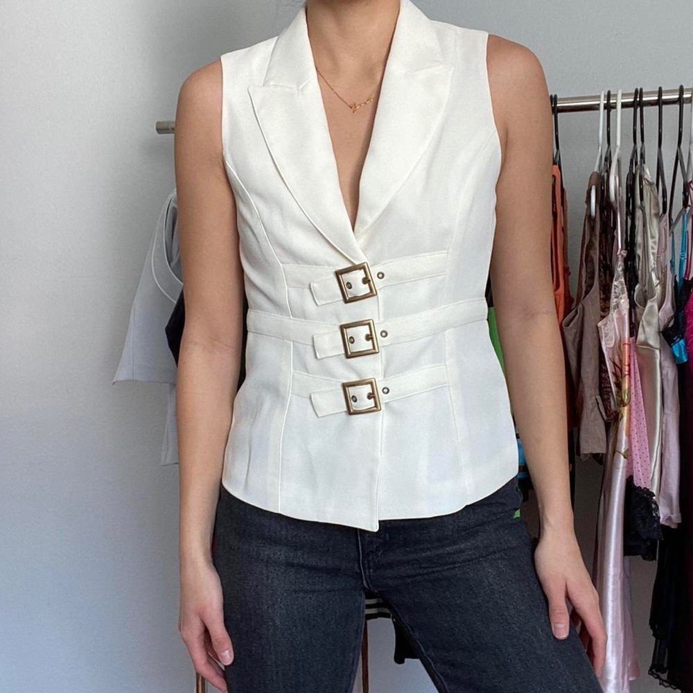 Rina Rossi Buckle Vest Top